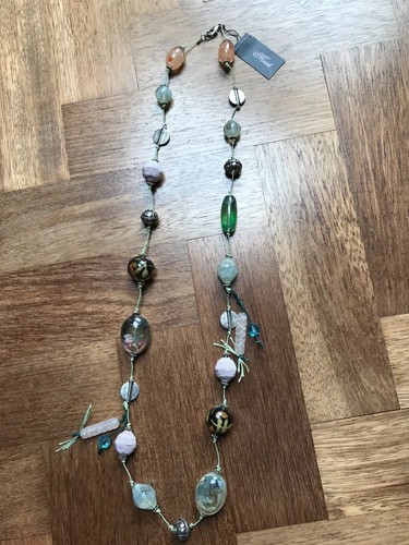 Mood bead stone - stone, necklace