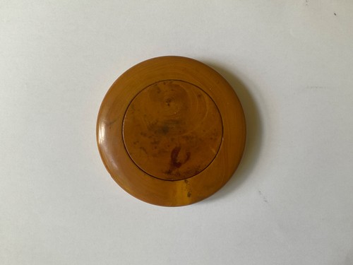 Treen antique wooden box wood - treen,