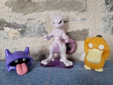 Pokemon Vintage 90s Burger King Toy Bundle Of 3 Mewtwo Shellder Psyduck 1999 Uk