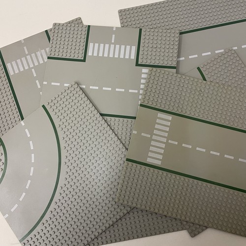 Lego city street intersection - street,