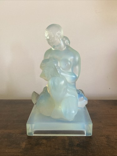 Rare art deco opalescent - art,