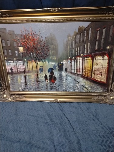 Large impressionist oil - large,