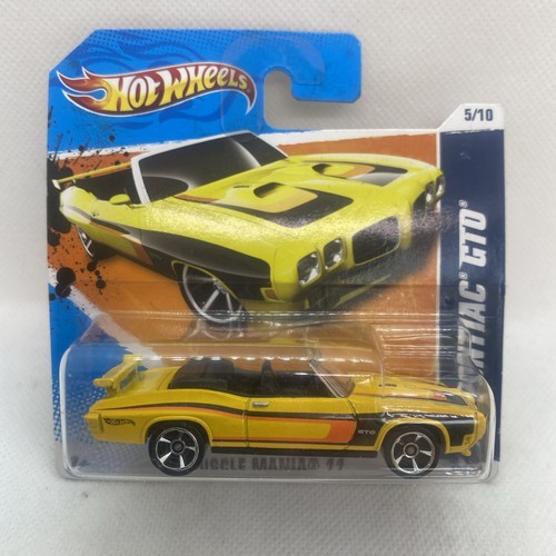 Hot wheels pontiac - wheels, gto