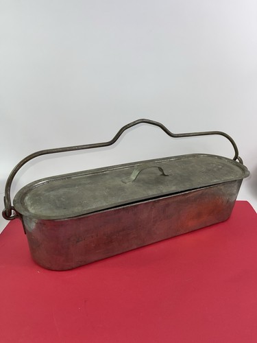 Antique fish poacher made - antique,