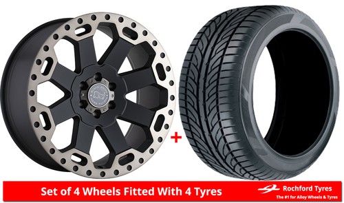 Alloy wheels tyres black - alloy, 18"
