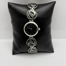 Rennie Mackintosh Ladies Quartz Watch Black Dial Bracelet 21mm REQUIRES REPAIR