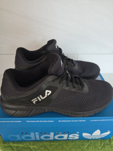 Mens fila black mesh - mens,