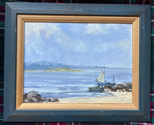 Donegal sail boats oil - donegal,