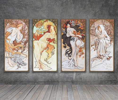 Alphonse mucha the seasons - mucha,