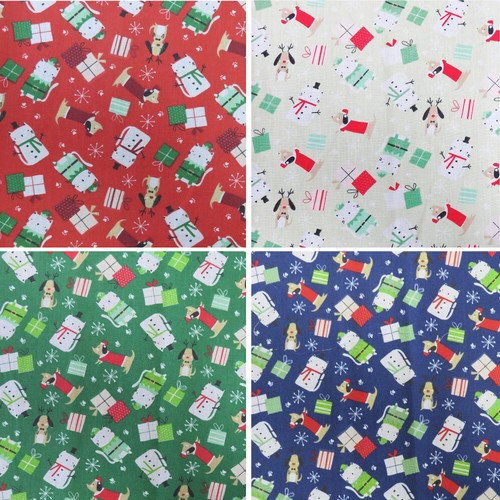 Polycotton fabric christmas - fabric,