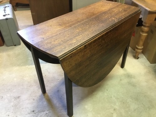 Wide plank oak - oak, leg