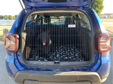 Pet world car dog - dog, cage