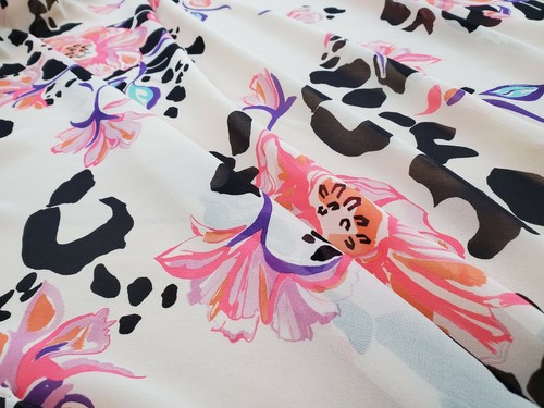 Italian chiffon silk - chiffon, 100%