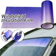 Purple Sun Visor Strip Film