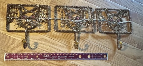Beaded cat hook coat towel - coat, hat