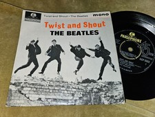 THE BEATLES -TWIST AND SHOUT -ORIG 1N/2N 1963 PARLOPHONE GEP 8882 7" EP -Ex++/Ex