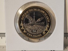 2014 Falklands £2 coin Battle