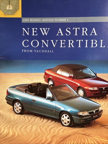 The vauxhall astra convertible - the,