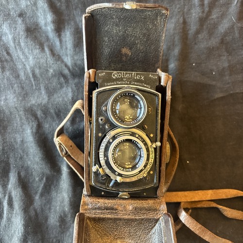 Rolleiflex baby 4x4 with - baby,