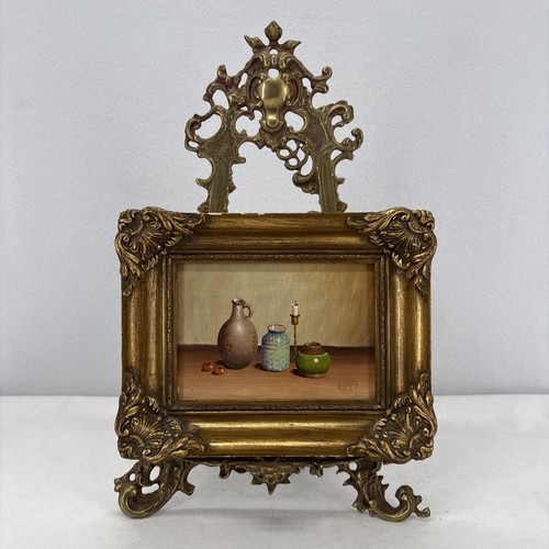 Weley signed miniature - signed,