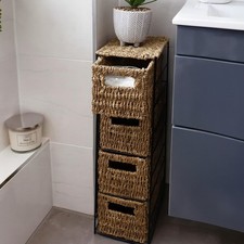 4 Drawer Slim Bathroom Storage