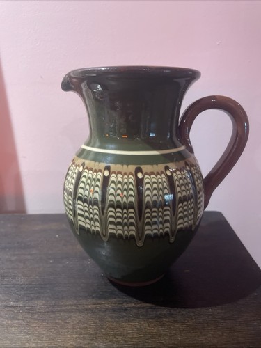Bulgarian pottery pitcher - bulgarian,