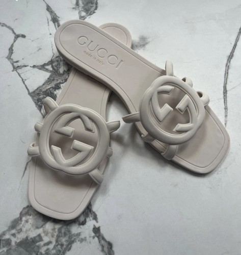 Gucci women rubber slide - rubber,