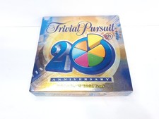 Vintage Trivial Pursuit 20th Anniversary Edition Board Game Hasbro 2004 Complete