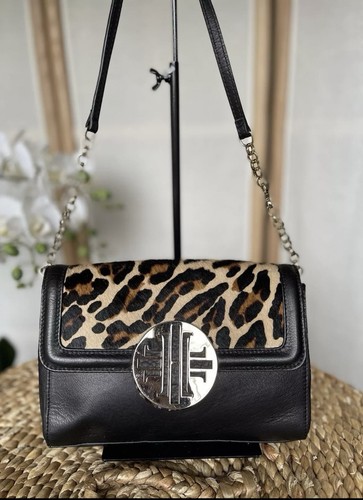 Hobbs black leather animal - leather,