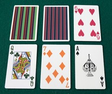 new, four-colour, playing card