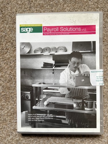 Sage payroll solutions v12 - payroll,