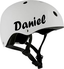 2 x Custom Name Helmet