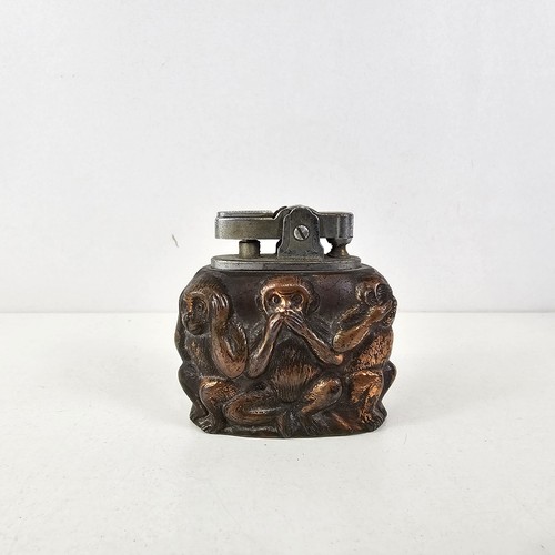 Vintage table lighter three - table,