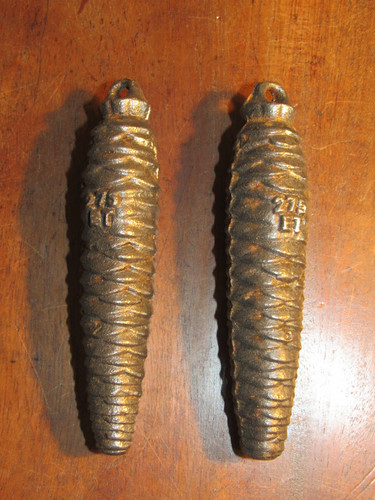 Pair vintage 275g et - pair,
