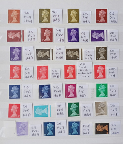 Machins pre decimal 1967 - gb, 1967-70