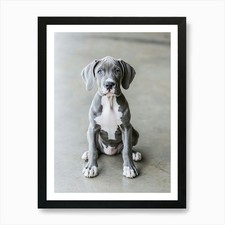 Great Dane Puppy. Generated
