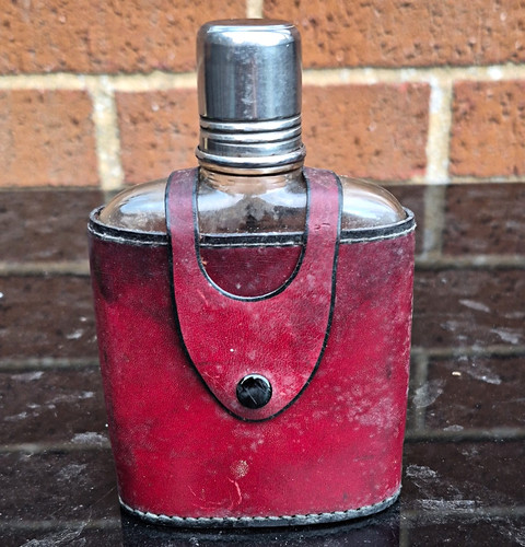 Vintage style leather covered - style,