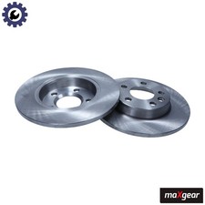 2x BRAKE DISC 19-0789 FOR VW