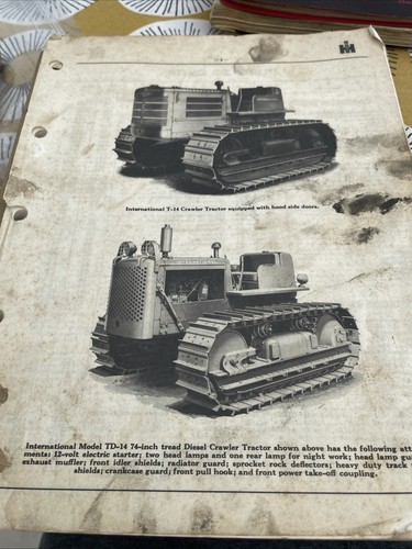 International harvester 14 - international, td-14
