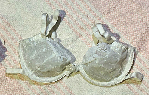 Vintage 70s 80s white sheer - 80s,