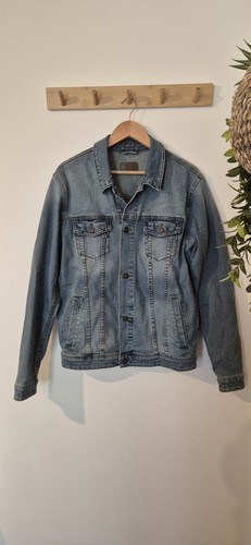 Asos mens denim jacket - denim, large
