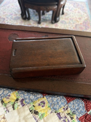 Antique collectors box with - antique,