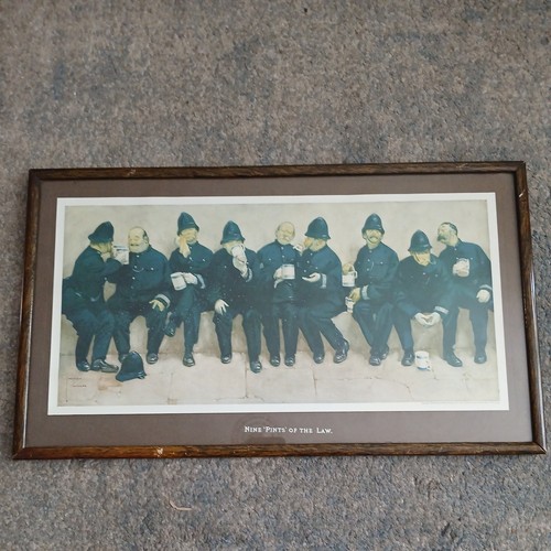 Antique lawson wood print nine - wood,