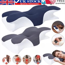 Ergonomic Memory Foam Pillow for Neck Shoulder Pain Relief Sleeping Side Sleeper