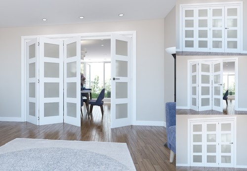 Internal bifold doors white - bifold,