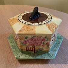 Beswick sundial pattern butter - beswick,