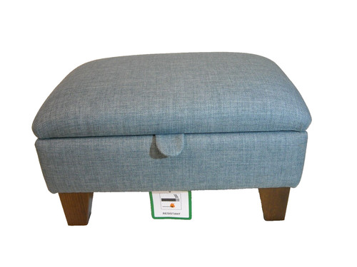 Duck egg blue linen look - egg,