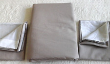 PRIMARK Modern Grey/White Cotton Rich Double Duvet Cover & 2 Pillowcases NEW
