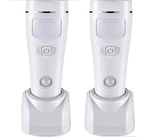 Rechargeable Torch LED Light with Sensor Emergency Detector, Night Plug In Lamp