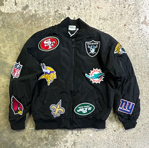 Men nfl black - men’s, embroidered
